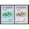 2 عدد تمبر مشترک اروپا - Europa Cept - بلژیک 1972