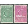 2 عدد تمبر مشترک اروپا - Europa Cept - بلژیک 1966