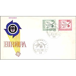 پاکت مهر روز تمبر مشترک اروپا - Europa Cept - 1 - جمهوری فدرال آلمان 1965