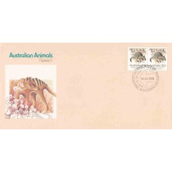 پاکت مهر روز تمبر سری پستی حیوانات - 30c - استرالیا 1981