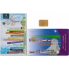 کارت تلفن - میدان آزادی کوچک - شرکت تلفن تهران - پشت برج میلاد 2 - تراشه  Incard - IN4