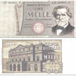 اسکناس 1000 لیر - ایتالیا 1981 سفارشی