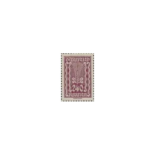 1 عدد  تمبر  سری پستی  -جمهوری اتریش - 240Kr - اتریش 1922